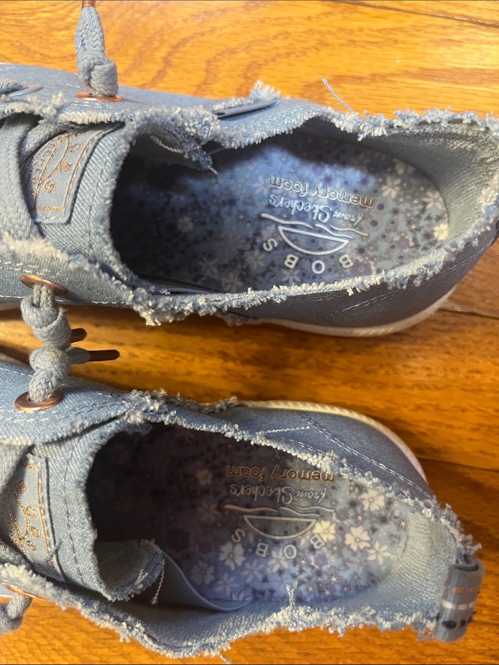 Denim Blue BOBS by Sketchers - Picture 5 of 6